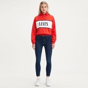 Levi’s 720 High Rise Super Skinny Crop jeans